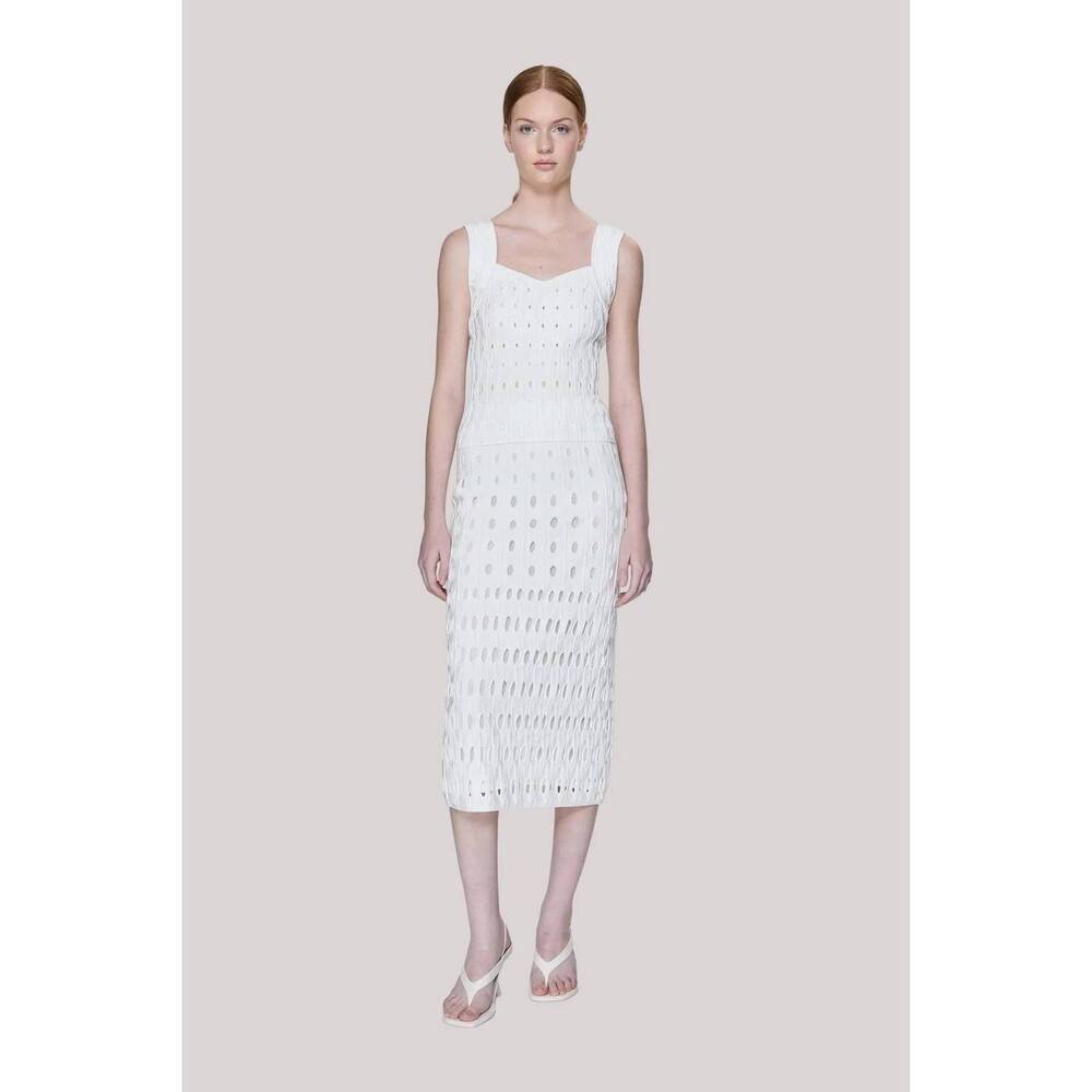NEW SIMKHAI gentry knit tank top in ivory